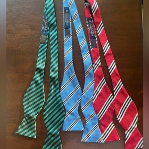 Three Brooks Brothers Bow Ties